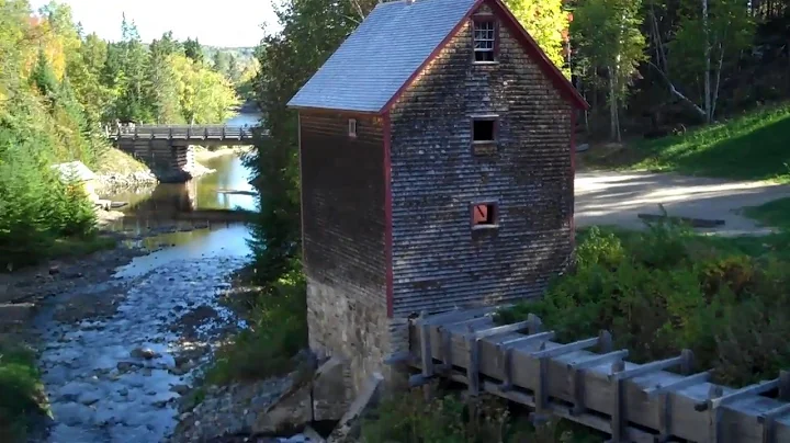 Water Powered Sawmill and Gristmill at Kings Landing