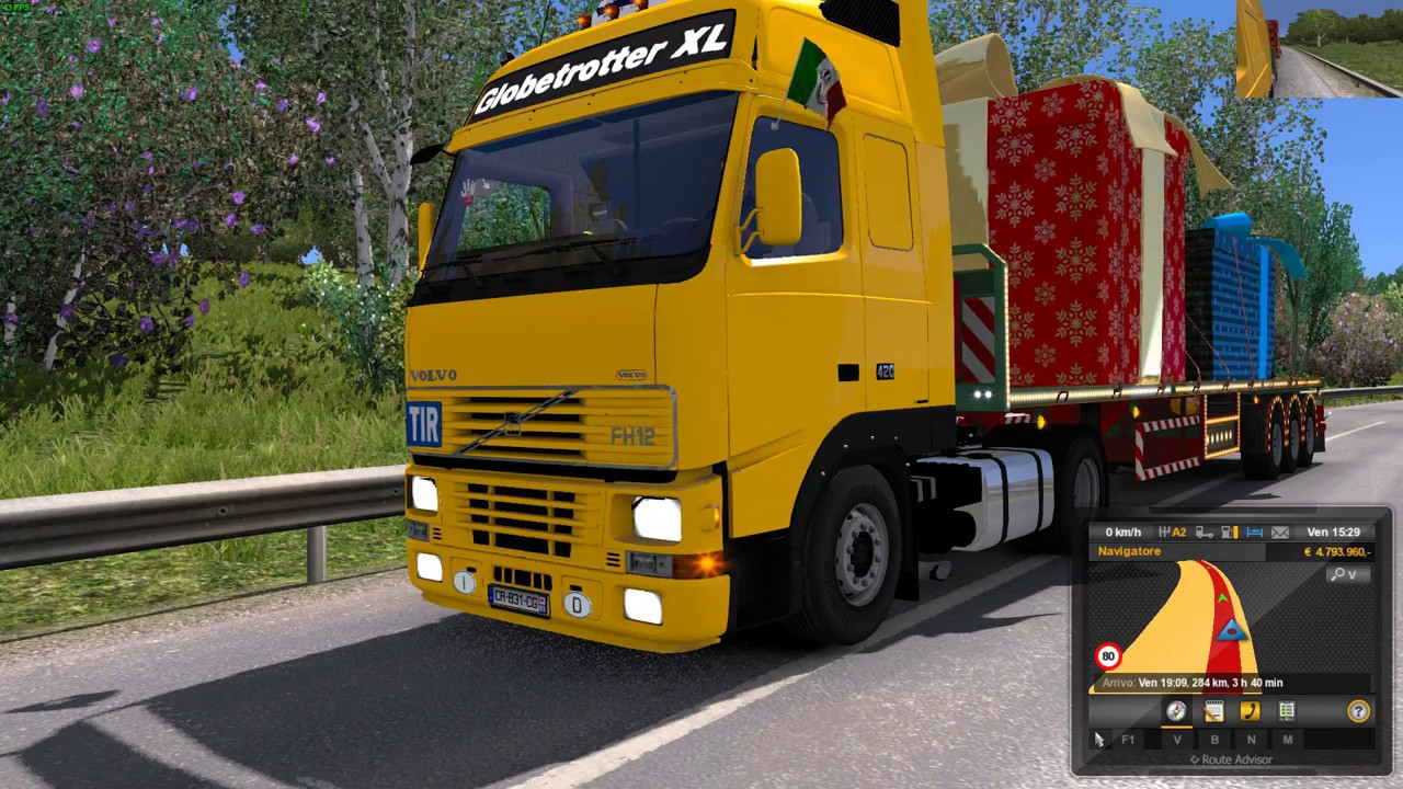 Euro Truck Simulator 2 (1.30) VOLVO FH12 1.10 BY TAINA95 + DLC's & Mods