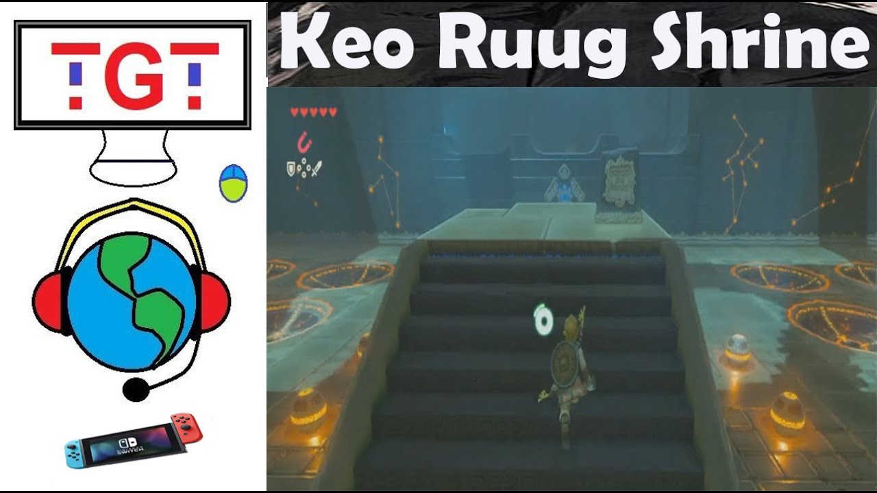 The Legend Of Zelda: Breath Of The Wild: ศาลเจ้า Keo Ruug Shrine - Youtube