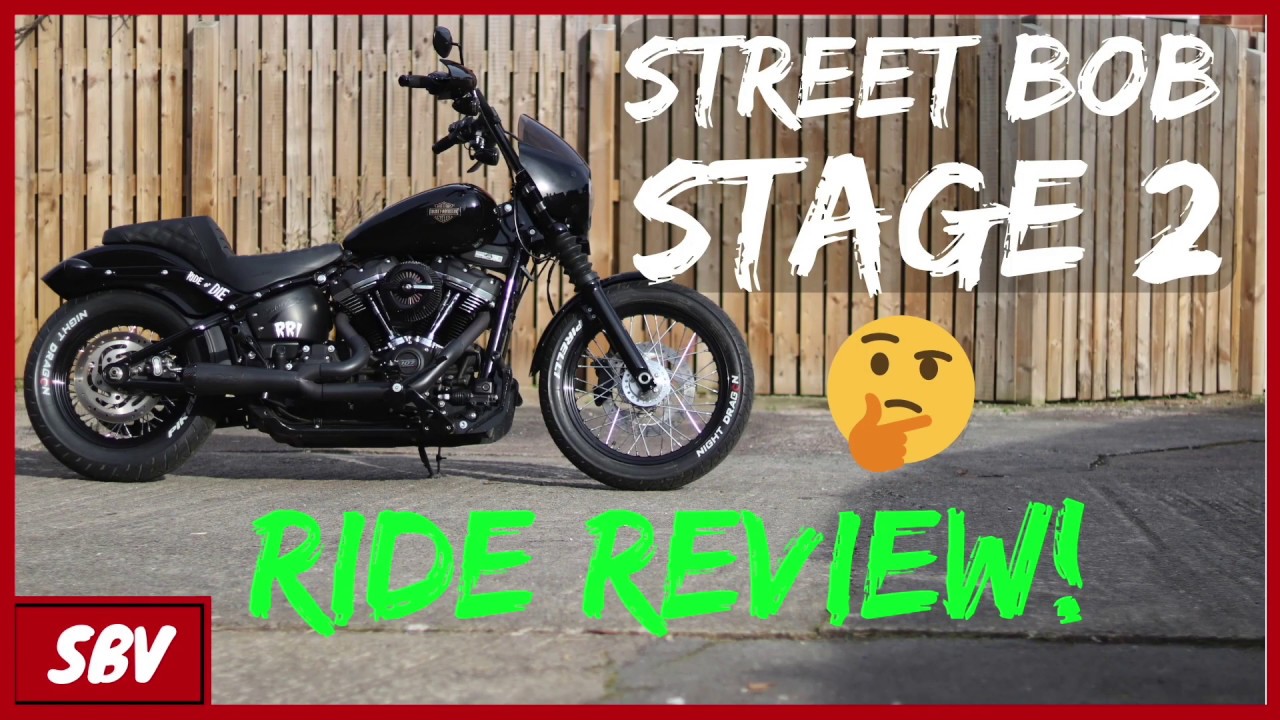 Harley Davidson Softail Street Bob - Top Speed and More - YouTube