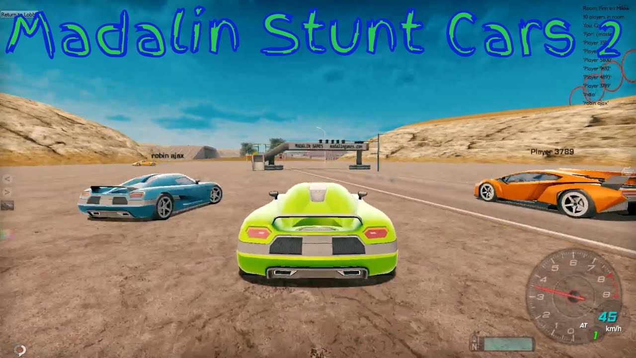Madalin Stunt Cars 2 Game [Unblocked]