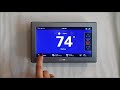 Trane Thermostat Weather Setup- O'Brien Service Company
