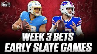 NFL Week 3: Best Bets & Picks for EVERY 1PM ET Game