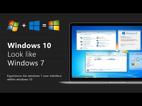 How to Make Windows 10 Look Like Windows 7 || Aero Glass for Windows 10