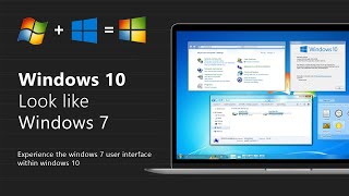 How to Make Windows 10 Look Like Windows 7 || Aero Glass for Windows 10