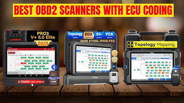 🔥 Best OBD2 Scanners With ECU Coding To Buy In 2025 | Top 5 Automotive Diagnostic Tools