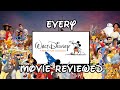 Every walt disney animation studios movie reviewed in order of release