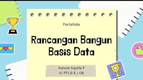RANCANGAN BANGUN BASIS DATA (DDL, DML, INNER JOIN)