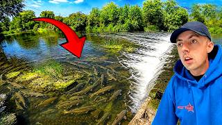 THIS PRIVATE RIVER WAS CRAZY FISHING