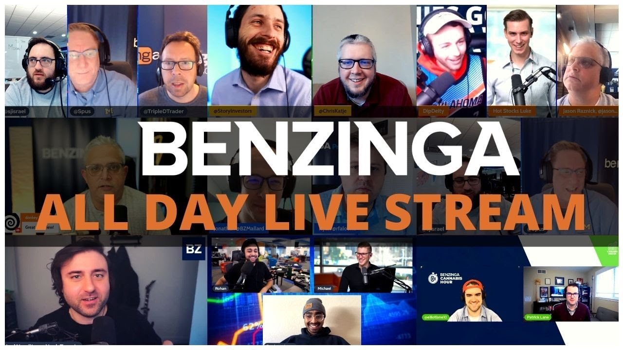 All Day Stream For March 23 Benzinga Stock Market Live YouTube
