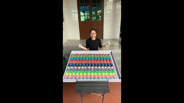 Puzzle sort ball level medium smooth colors, funny