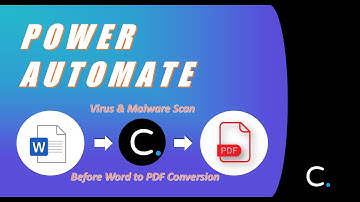 How to Scan Word Docs for Viruses BEFORE Converting to PDF in Power Automate