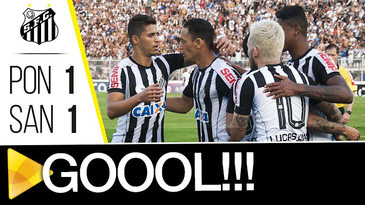 Ponte Preta 1 x 1 Santos | GOL | Brasileirão (12/10/17)