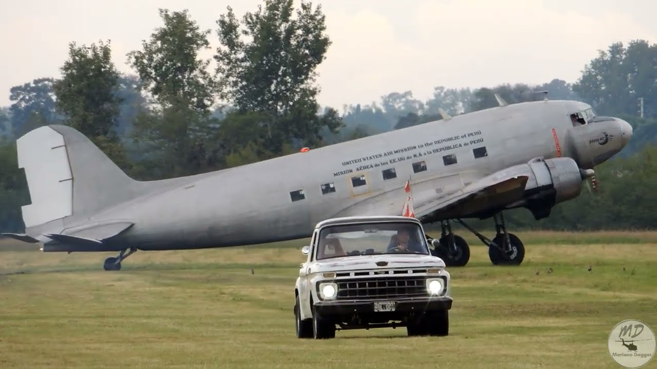 EAA Argentina 2025: DC-3, Texan T-6 y Max Holste Broussard