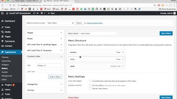 Add Menu In WP Lead Plus X