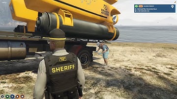 Rhodes Mustang Recovery Mission with Sub Going Well - curvyelephant || GTA 5 RP NoPixel