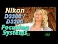 Nikon D3300 / D3200 Focus Square Tutorial | How to Focus Training Video