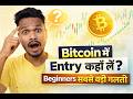 Bitcoin Trading For Beginners 💸 | Entry Exit + Stoploss Strategy