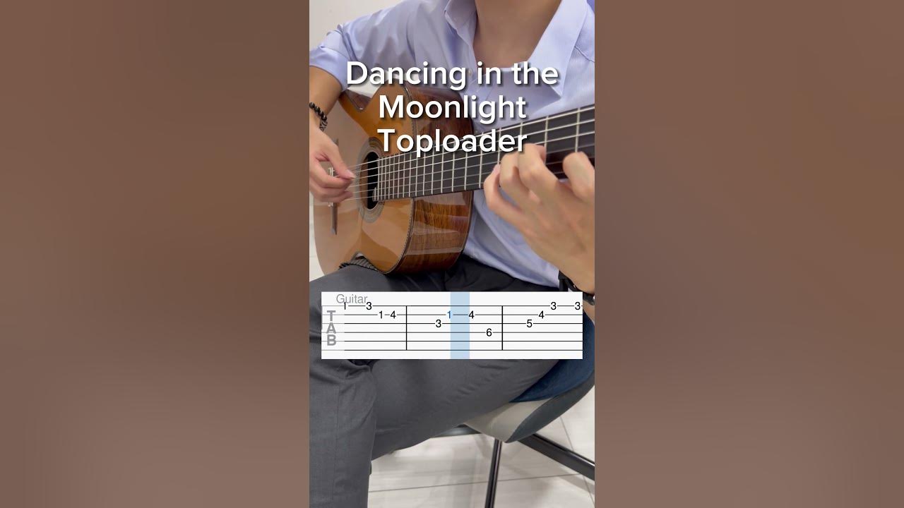 Intro - Dancing in the Moonlight by Toploader #guitartutorial #guitarcover #beginner #guitartabs