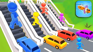 Shape shifting 🛶🚗🚲🚁🚦All Levels Gameplay Walkthrough Android,ios Max Level Ep91