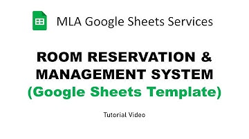Room Reservation & Management System (Google Sheets Template) | Hotel/Staycation (Tagalog Tutorial)
