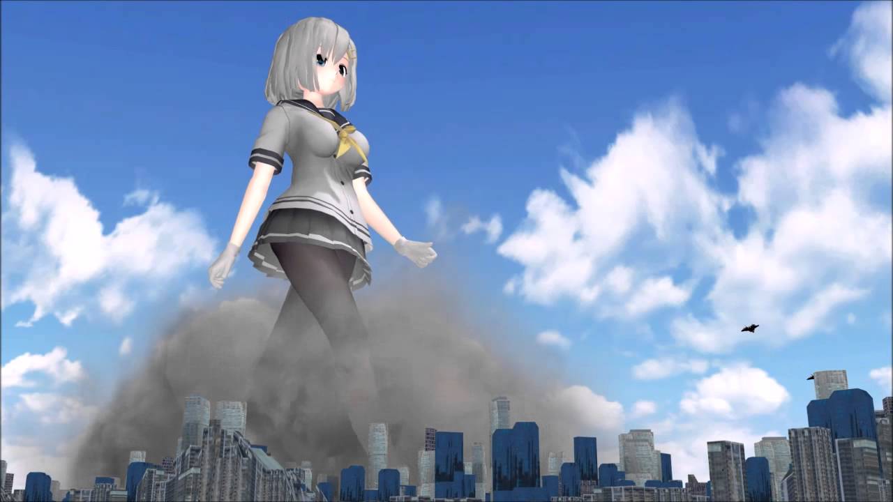 mmd raycast giantess mmd raycast giantess
