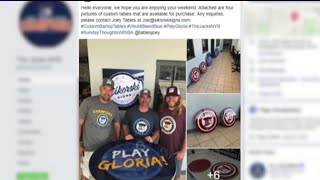 Philadelphia 'Play Gloria' bar owner shares why he told Arch Apparel to stop using the phrase