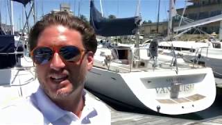 Grand Soleil 45 Performance Cruiser Sailboat Video Walkthrough Review By: Ian Van Tuyl