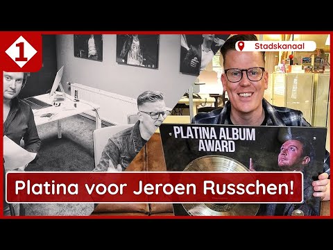 Platina plaat voor Jeroen Russchen; ‘Dream come true’