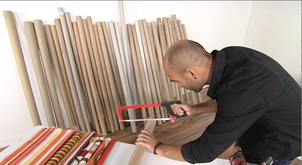 Cabecero con tubos de cartón by Eduardo Naves