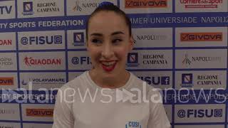 Universiadi, Ginnastica artistica: Medaglia d'oro per Carlotta Ferlito