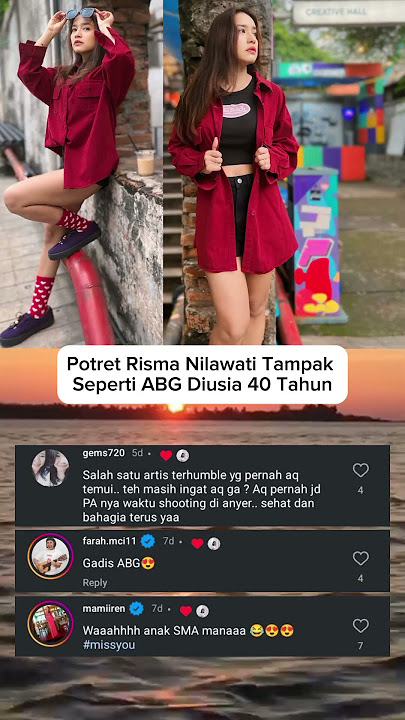 Potret Neng Risma Nilawati Mantan Istri Ferry Maryadi Yang Awet Muda Bak ABG Diusia 40 Tahun #aktris