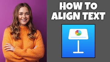 How To Align Text On Keynote | Step By Step Guide - Keynote Tutorial