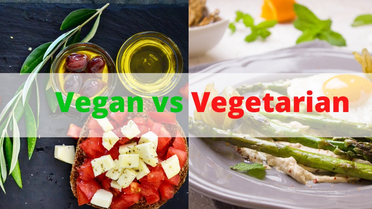 Vegan vs Vegetarian - Whats The Difference - YouTube