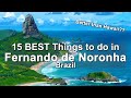 15 BEST Things to Do in Fernando de Noronha Brazil   🏖️ Beaches better than Hawaii