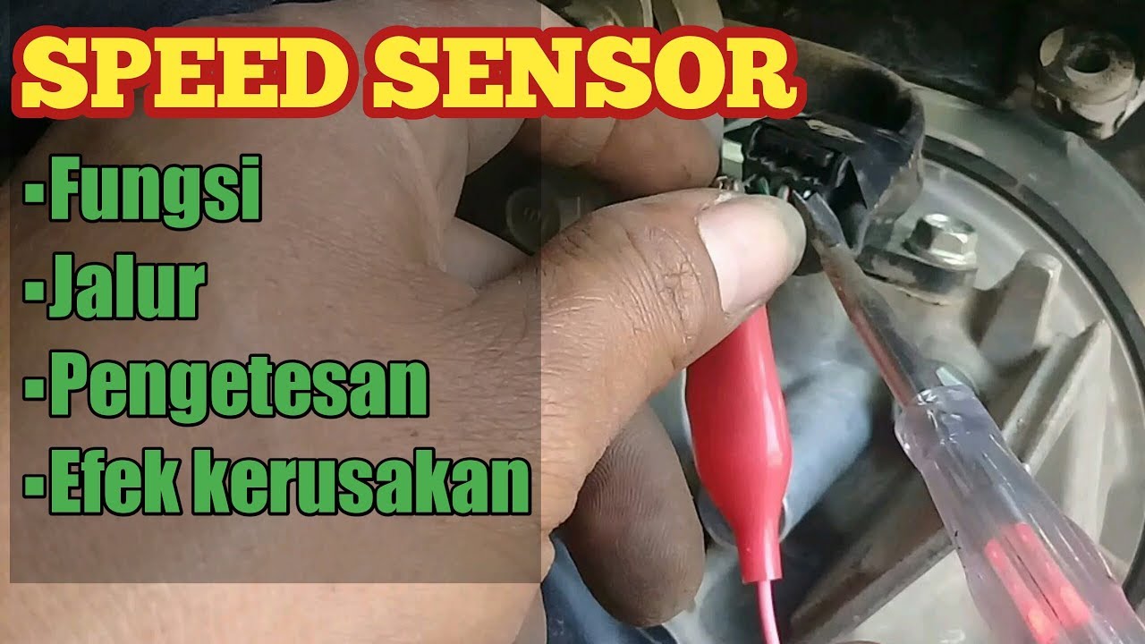 Vehicel SPEED SENSOR dan cara pengetesannya pada Vario 150
