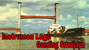 Gending Sriwijaya, instrumen Lagu Tari Sumatera Selatan