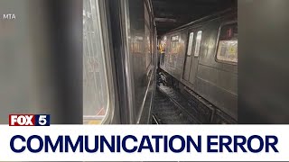 NTSB: Communication error led to UWS train collision, derailment