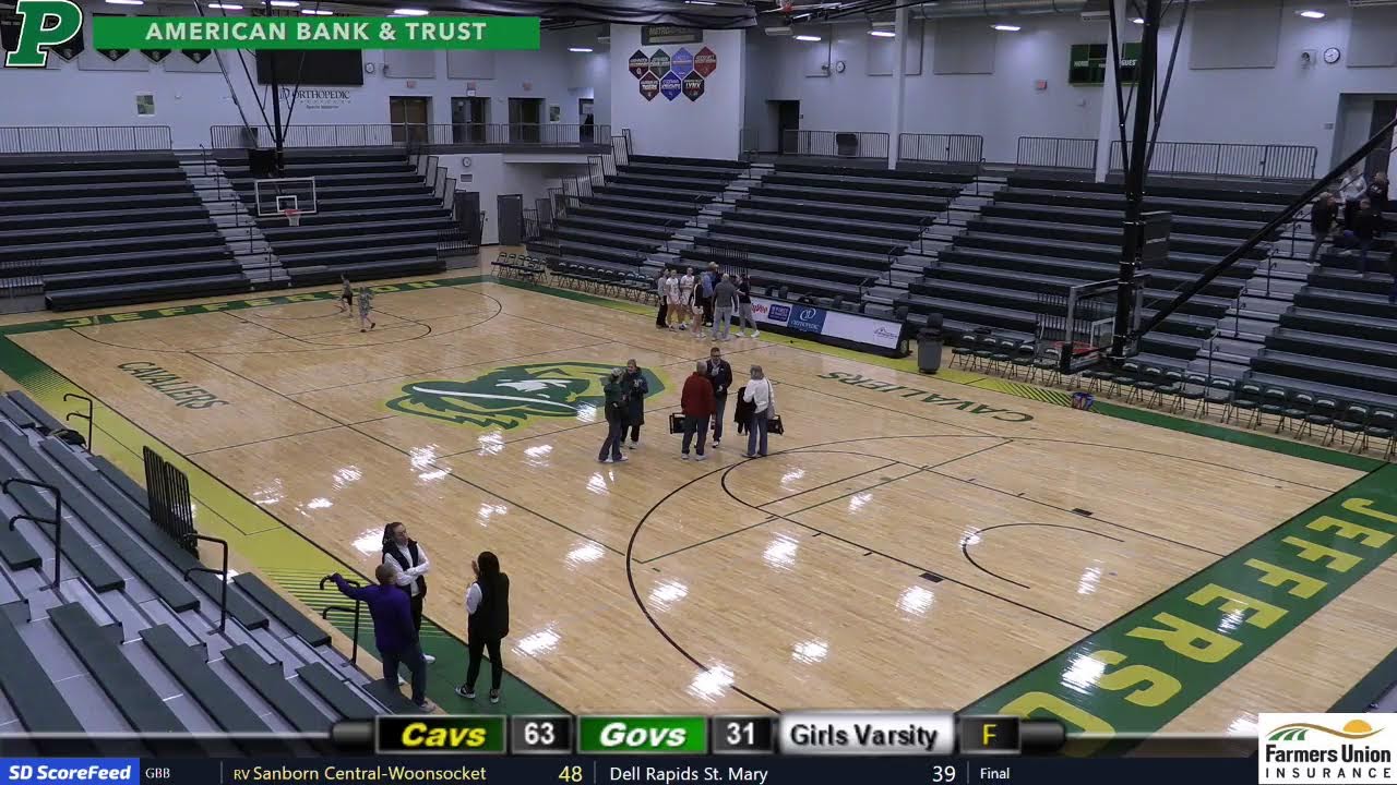 Pierre T.F. Riggs Governors Vs. Sioux Falls Jefferson Cavaliers (GBB)