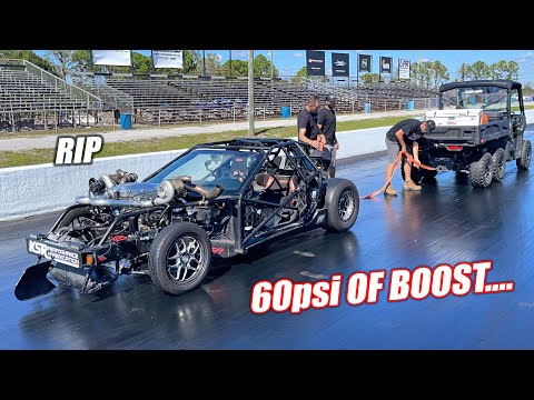 Leroy's Boost Controller Malfunctioned and Fed Him 60psi of BOOST... Guess What Happened