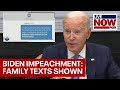 Biden Impeachment: Text messages presented as evidence at House hearing | LiveNOW from FOX