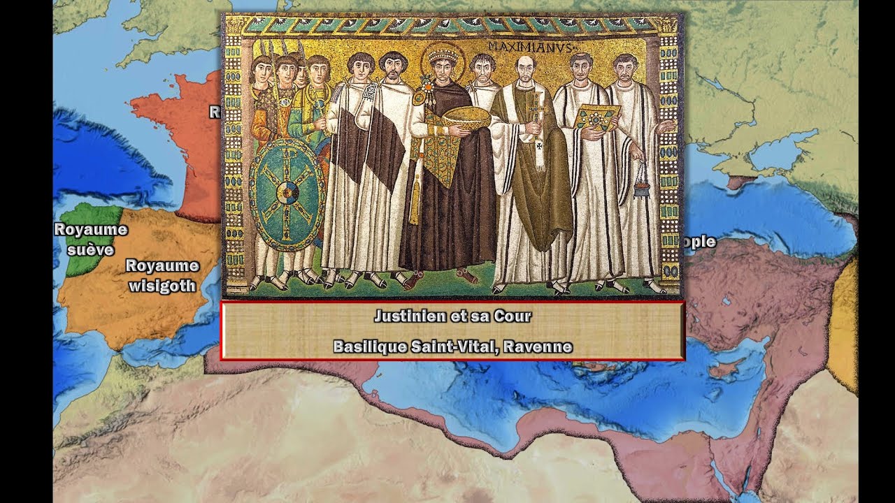 Justinien et l'apogée de l'empire byzantin (497 - 540) - YouTube