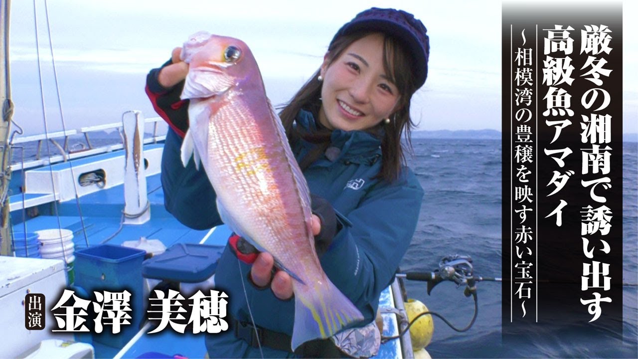 #452 厳冬の湘南で誘い出す高級魚アマダイ～相模湾の豊穣を映す赤い宝石～