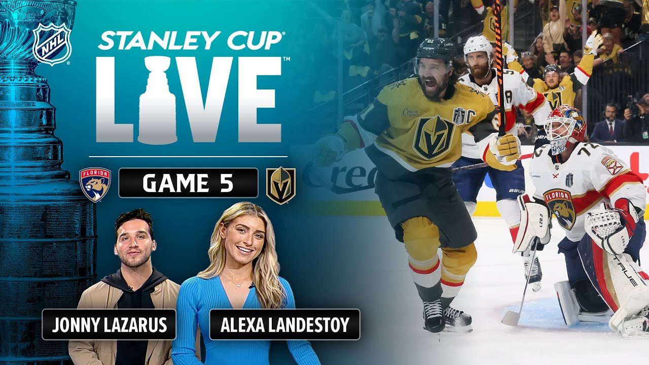 LIVE Florida Panthers vs.Vegas Golden Knights Game 5 Live Pre-Game Show