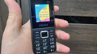 Телевон звонилка 🔥UNIWA E1802 бюджетный телефон на две SIM с камерой ❗️Для заказа ⬇️⬇️⬇️