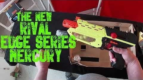 Nerf Rival Edge Series Mercury Unboxing, Review, Chrono & Range testing!
