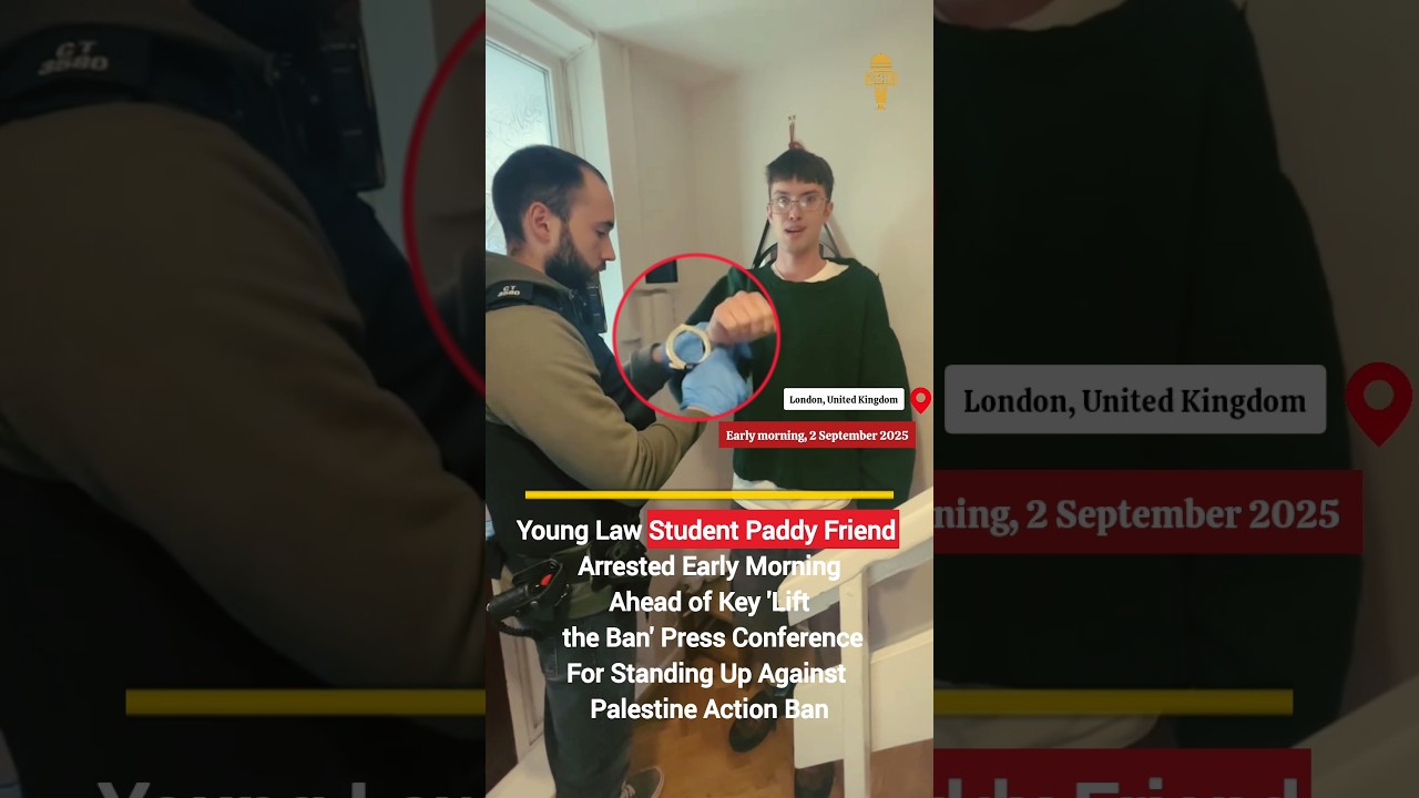 Law Student Arrested in London 