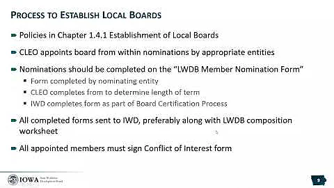 Iowa Workforce Development Board - CEO Office Hours June 26th 2020
