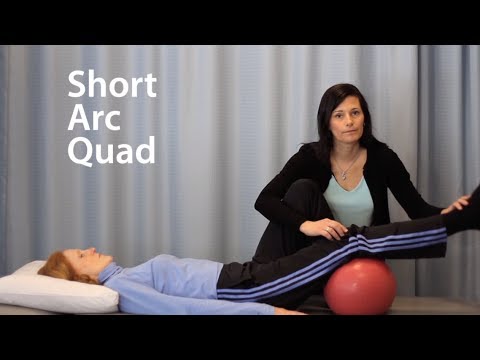 knee replacement exercises pre op Knee Replacement Recovery Exercises 2019: Shot Arc Quad