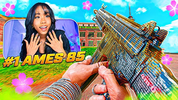 the *BUFFED* AMES 85 is INSANE on Rebirth Island! ♡ (Best AMES 85 Class Setup)